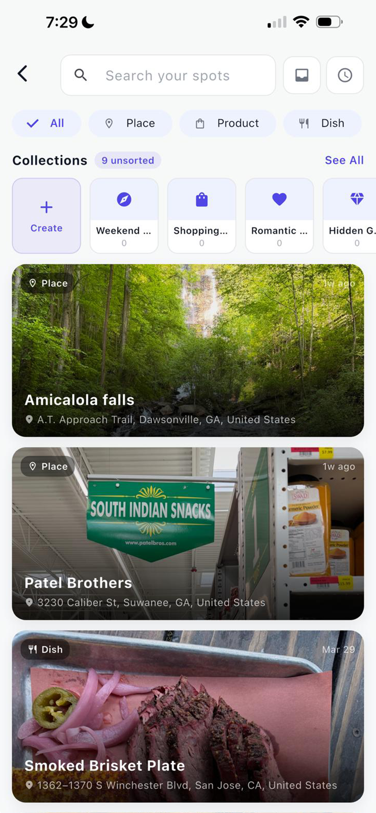 Organize discoveries into Collections
